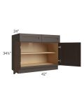 Southport Espresso Shaker 42" Base Cabinet