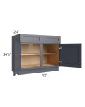 Midtown Indigo Shaker 42" Base Cabinet 