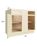 Casselton Ivory 42" Blind Base Cabinet
