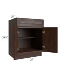 Biscotti Caf?? Glazed 27" Base Cabinet 