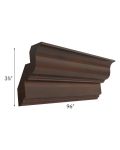 Biscotti Caf?? Glazed 8' Crown Molding