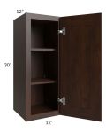 Biscotti Caf?? Glazed 12x30 Wall Cabinet