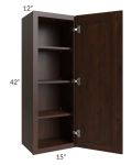 Biscotti Caf?? Glazed 15x42 Wall Cabinet