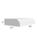 Brighton White Shaker 96" Beveled Edge Molding