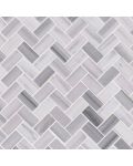 Bergamo Herringbone Polished Mosaic Tile
 