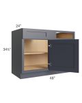 48" - 51" Blind Base Corner Cabinet