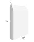 Aspen White Shaker 96" Base Board Molding