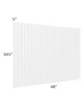 Providence White Bead Board Panel