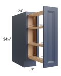 Bayville Blue 9" Base Pullout Cabinet