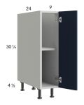 Harbor Navy 9" Full Height Door Base Cabinet
