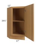 Portland Sand 12" Base Transitional Cabinet (Left) 