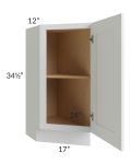 Alpine White Shaker 12" Base Transitional Cabinet (Left) 