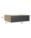 Kingston Steel Grey Shaker 24" Knee Drawer - Out of stock through April