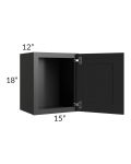 Kingston Steel Grey Shaker 15x18 Wall Cabinet
