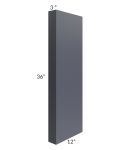 Midtown Indigo Shaker 3x36 Wall Column (12" depth)