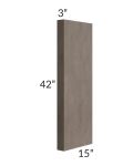 Natural Grey Shaker Wall Column