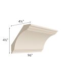 Midtown Cream Shaker Large Cove Crown Molding
