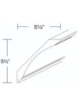 Salem Extra Large Cove Crown Molding