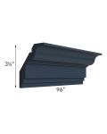 Southport Blue Shaker Crown Molding (3-1/4" Height)