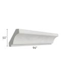 Heather Grey Shaker 96" Crown Molding