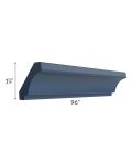 Portland Navy Blue 96" Crown Molding