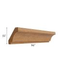 Portland Walnut 96" Crown Molding