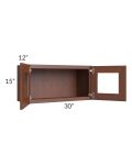 Cambridge Saddle Glaze 30x15 Decorative Wall Cabinet