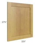 Heritage Amber Shaker 24x30 Base Decorative Panel
