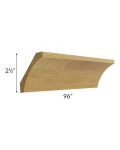 Heritage Amber Shaker 8' Cove Crown Molding