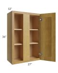 Heritage Amber Shaker 27x36 Blind Corner Wall Cabinet