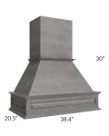 Providence Slate Grey Wood Range Hood