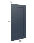 Southport Blue Shaker 18x36 Decorative Panel