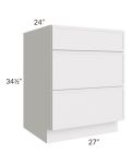 Vienna Cloud 27" Drawer Base Cabinet