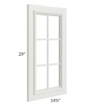Wellfleet Linen 24x30 Diagonal Corner Mullion Door (cabinet not included)