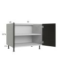 Euro Cafe 33" Full Height Door Desk Base Cabinet