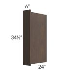Vienna Kona Brown 6" Appliance End Panel