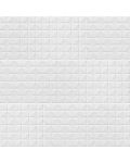 Dymo Chex White 12" x 36" Glossy Mosaic Tile