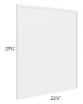 Portland White 24" Base End Decorative Door