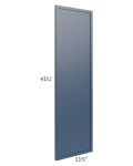 Portland Navy Blue 12x42 End Decorative Door