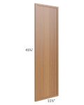 Portland Walnut 12x42 End Decorative Door