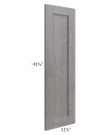 Providence Slate Grey 12x42 End Decorative Door