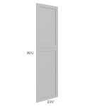Dove Grey Shaker 24x96 Decorative Panel for a 24x96 Wall Pantry