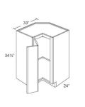 Salem 33" Easy Reach Corner Cabinet
