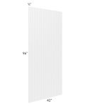 Metro White 42x96 Bead Board Finished Panel