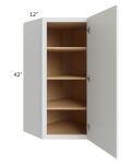 Metro White 24x42 Wall Diagonal Corner Cabinet