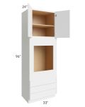 Metro White 33x96x24 Oven Cabinet 