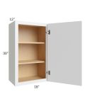 Metro White 18x30 Wall Cabinet