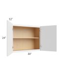 Metro White 30x24 Wall Cabinet