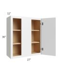 Metro White 27x30 Wall Blind Cabinet 