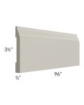 Stratton Light Grey Shaker 96" Base Board Molding